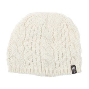 Women’s White North Face Winter Hat